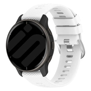 Coros Pace Pro Silikonarmband (Weiß)