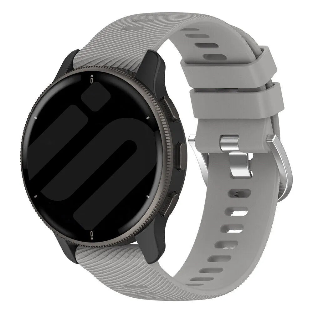 Coros Apex 4 - 42mm Silikonarmband (Hell Grau)