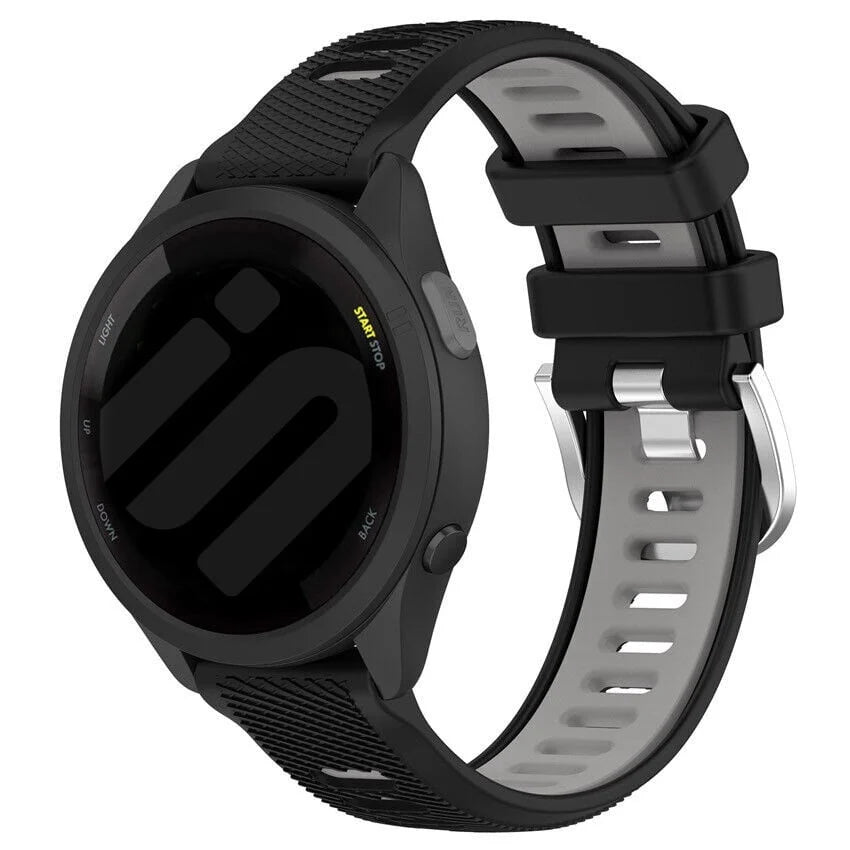 Garmin Vivoactive 6 Schnalle Sport Amrband (Schwarz/Grau)