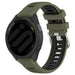 Garmin Forerunner 55 Sportarmband mit Schnalle (Olivgrün/Schwarz)