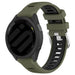 Garmin Forerunner 55 Sportarmband mit Schnalle (Olivgrün/Schwarz)