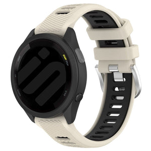 Garmin Forerunner 645 Sport Schnallenarmband (Beige/Schwarz)