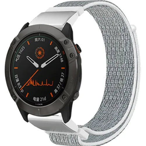 Garmin Forerunner 965 Nylon Strap (Seashell)