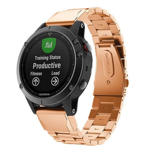 Garmin Forerunner 935 Stahlarmband (Roségold)