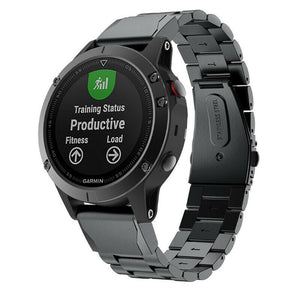 Garmin Approach S62 Steel Strap (Black)