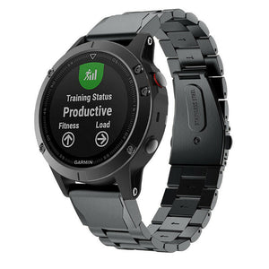 Garmin Instinct 2 Steel Strap (Black)