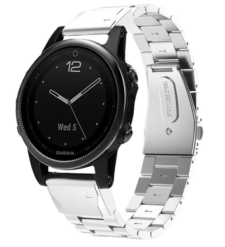 Garmin Descent Mk2S Stahlarmband (Silber)