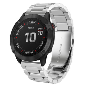 Amazfit T-Rex Ultra 2 Steel Strap (Silver)