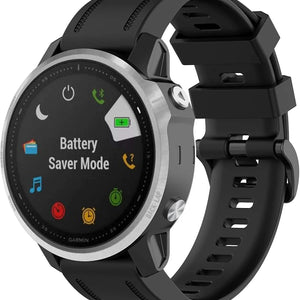 Garmin Instinct E - 40mm Silikonarmband (Schwarz)