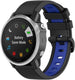 Garmin Fenix 8 - 43mm Sport Buckle Strap (Black/blauw)