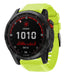 Garmin Fenix 7x Silikonarmband (Hellgrün)