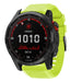 Garmin Fenix 7x Silikonarmband (Hellgrün)
