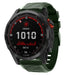 Garmin Fenix 7x Silikonarmband (Dunkelgrün)