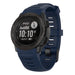 Garmin Instinct 1/2 Silikonarmband (Dunkelblau)