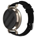 Pebble Round 2 - 14mm Silikonarmband (Schwarz)