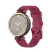 Garmin Lily Silikonarmband (Weinrot)