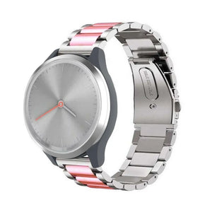 Steel Strap, on a watch, 3/4 front view