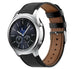 Samsung Gear S3 Classic / Frontier Lederarmband (schlankes Schwarz)