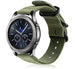 Samsung Gear S3 Classic / Frontier Nylon Schnallenband (Grün)