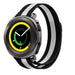 Samsung Gear Sport Milanese-Armband (Schwarz/Weiß)