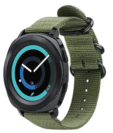 Samsung Gear Sport Nylonschnallenband (Grün)