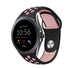 Fossil Gen 5e 44mm Sport Strap (Black/Pink)