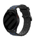 Suunto Run Sportarmband mit Schnalle (schwarz/blau)