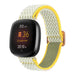 Fitbit Versa 3 gewebtes Nylonarmband (Sunshine)