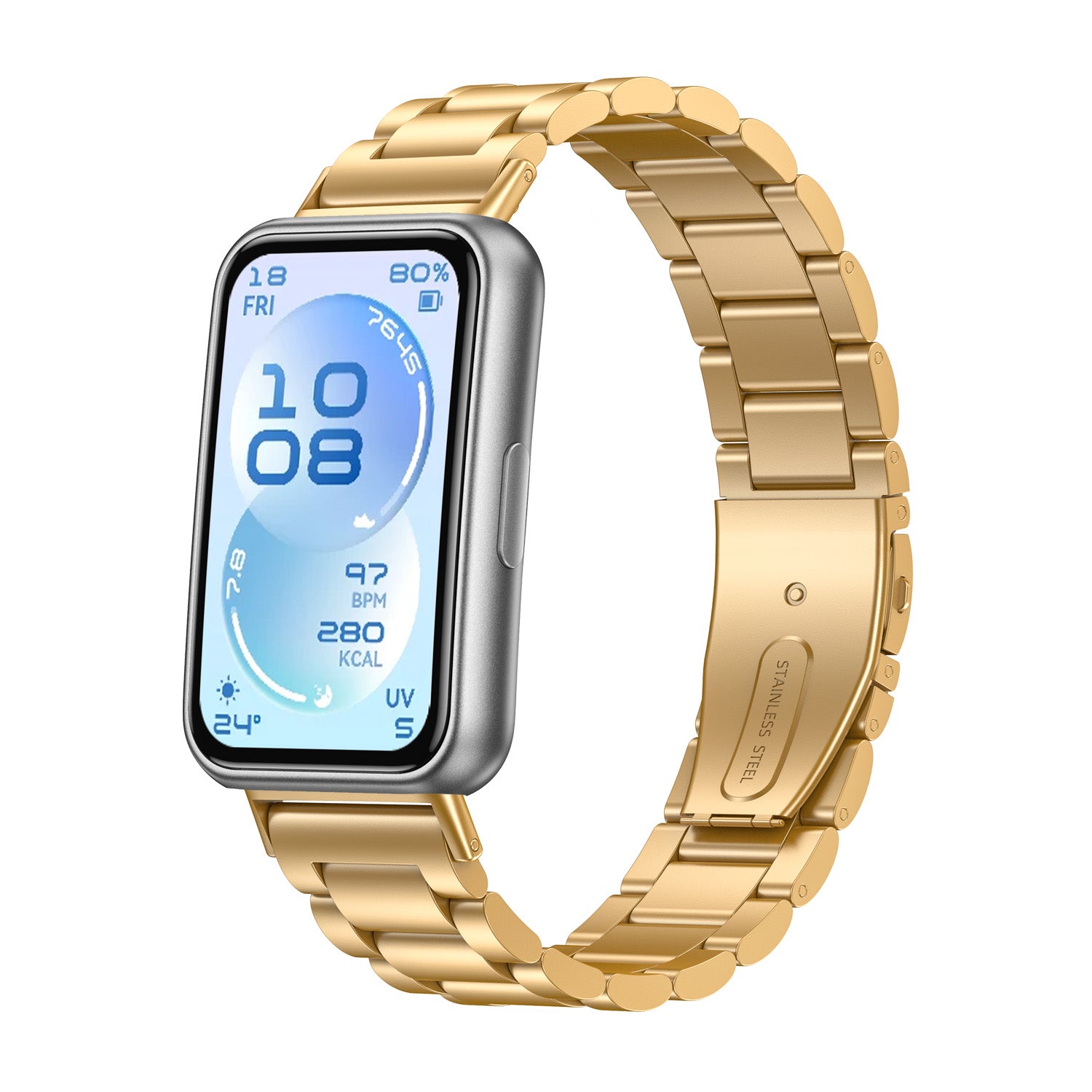 Huawei Band 11 Stahlarmband (Gold)