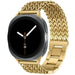 Samsung Galaxy Watch 9 - 44mm Metall Mesh Armband (Gold)