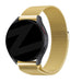 Bandz Samsung Galaxy Watch Active Milanese Loop Armband (Gold)