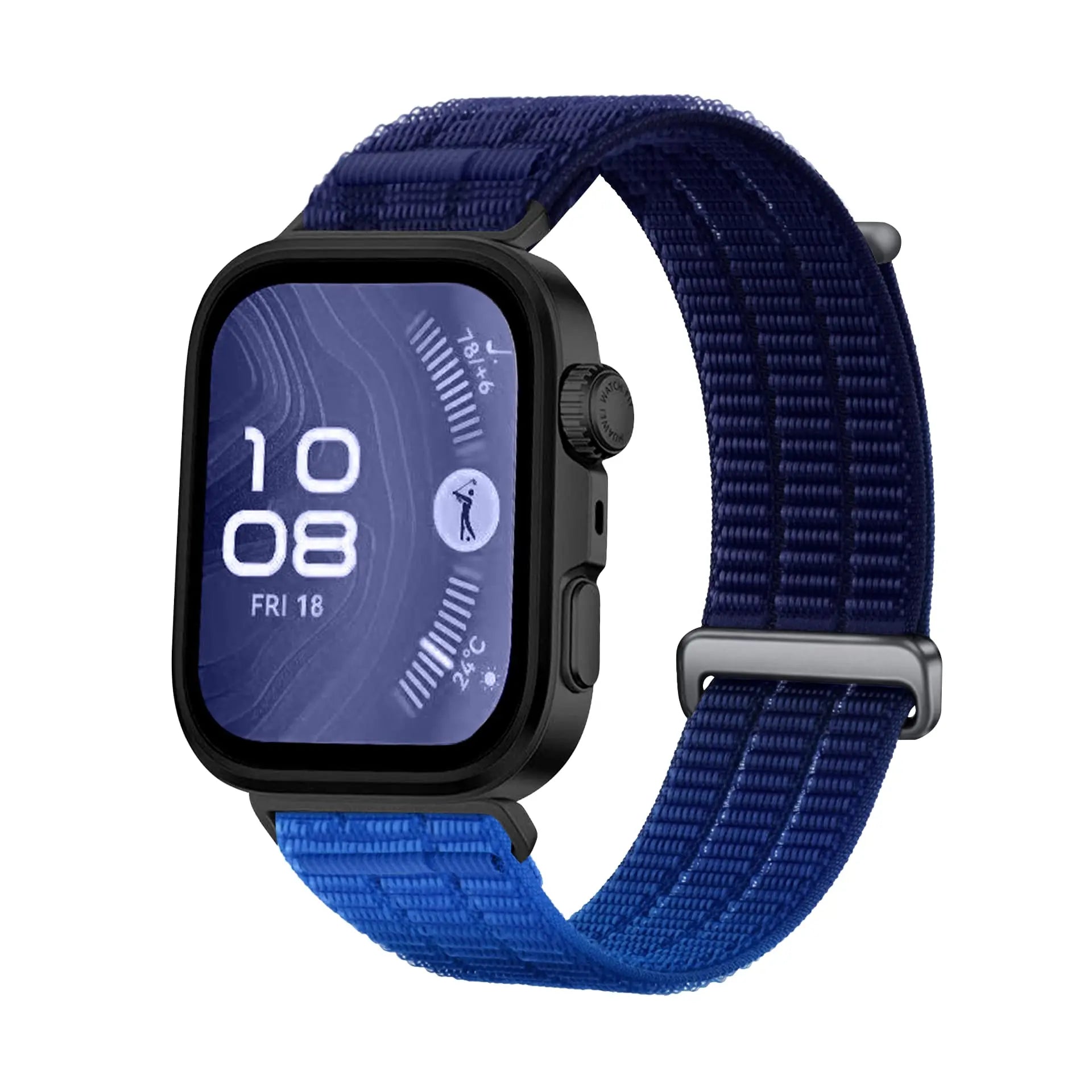Huawei Watch Fit 5 Nylon Air Armband (Gradient Blau)