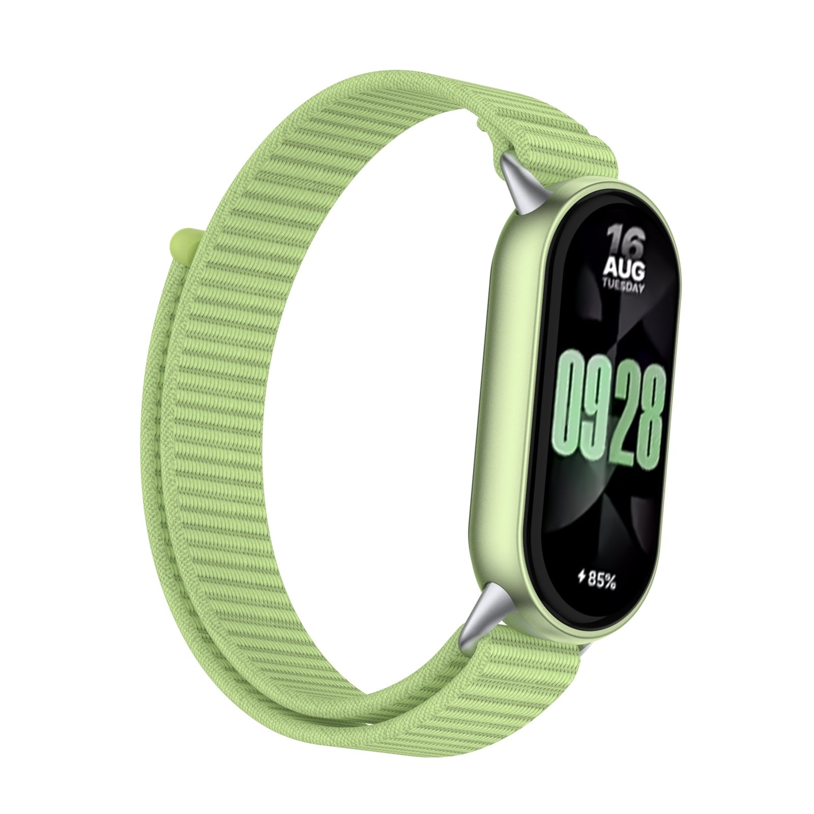 Xiaomi Smart Band 8 Modern Nylonarmband (Feldgrün)