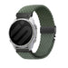 Garmin Forerunner 955 Geflochtenes Armband mit P-Schnalle (Grün mit Schwarz)