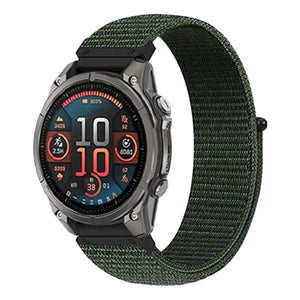 Garmin Quatix 8 Pro - 47mm Premium Nylon Armband (Grün)