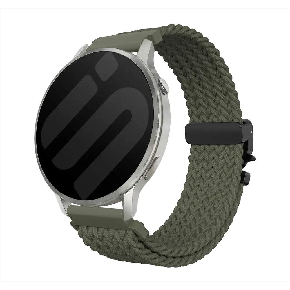 Garmin Forerunner 170 Geflochtenes Armband mit P-Schnalle (Grün)