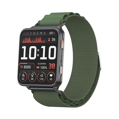 Coros Nomad Alpine Nylonarmband (Grün)