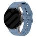 Samsung Galaxy Watch 4 44 mm mit wellenförmigem Armband (Grau/Blau)
