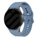 Samsung Galaxy Watch 4 Classic 42 mm mit wellenförmigem Armband (Grau/Blau)