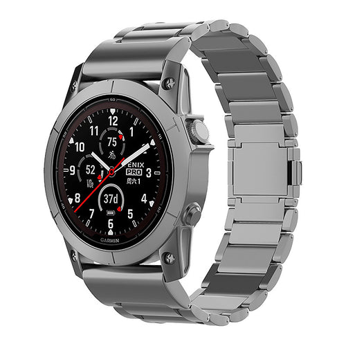Garmin Fenix 8 - 47mm magnetisches Titanarmband (Graphit)