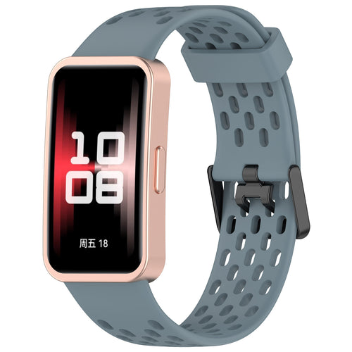Huawei Band 9 Silikon-Air-Armband (Graublau)
