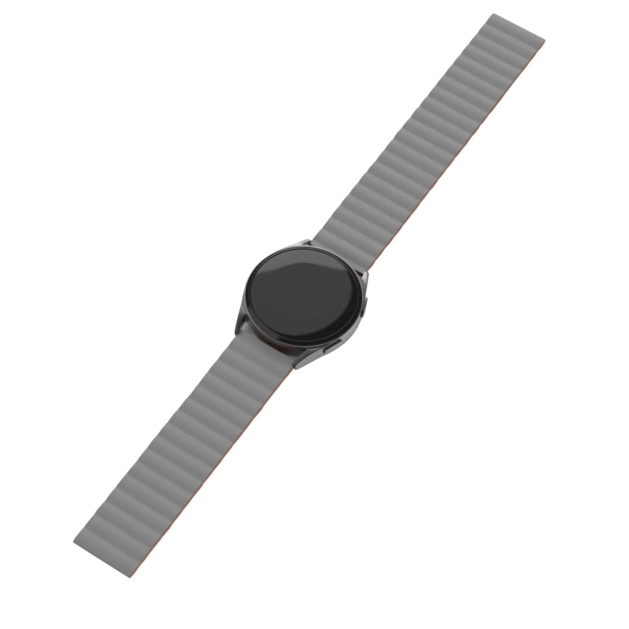 Polar Vantage V3 Magnetic Silicone Strap (Grey/Orange)