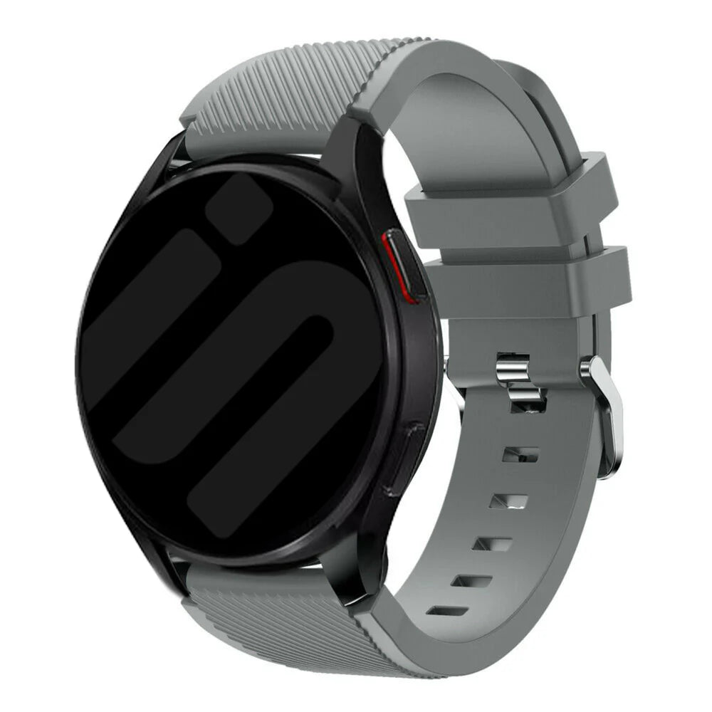 Amazfit Bip U (Pro) Twill Silikonarmband (Grau)