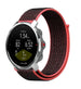 Polar Grit X Nylon Strap (Black/Coral)