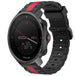 Polar Grit X Pro Special Edition Armband (Schwarz/Rot)