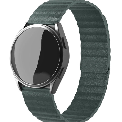 Amazfit GTR Mini Leather Loop Strap (Viridian)