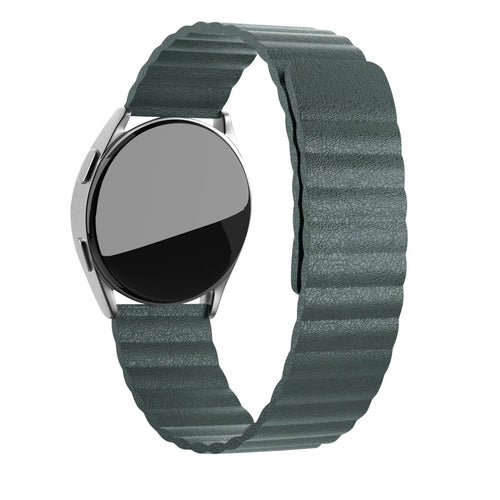 Amazfit GTR Mini Leather Loop Strap (Viridian)