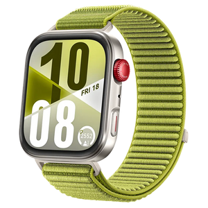 Huawei Watch Fit 4 Nylon Wave Armband (Grün)