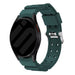 Samsung Galaxy Watch 6 - 44mm Silikon Panzer Armband (Dunkelgrün)