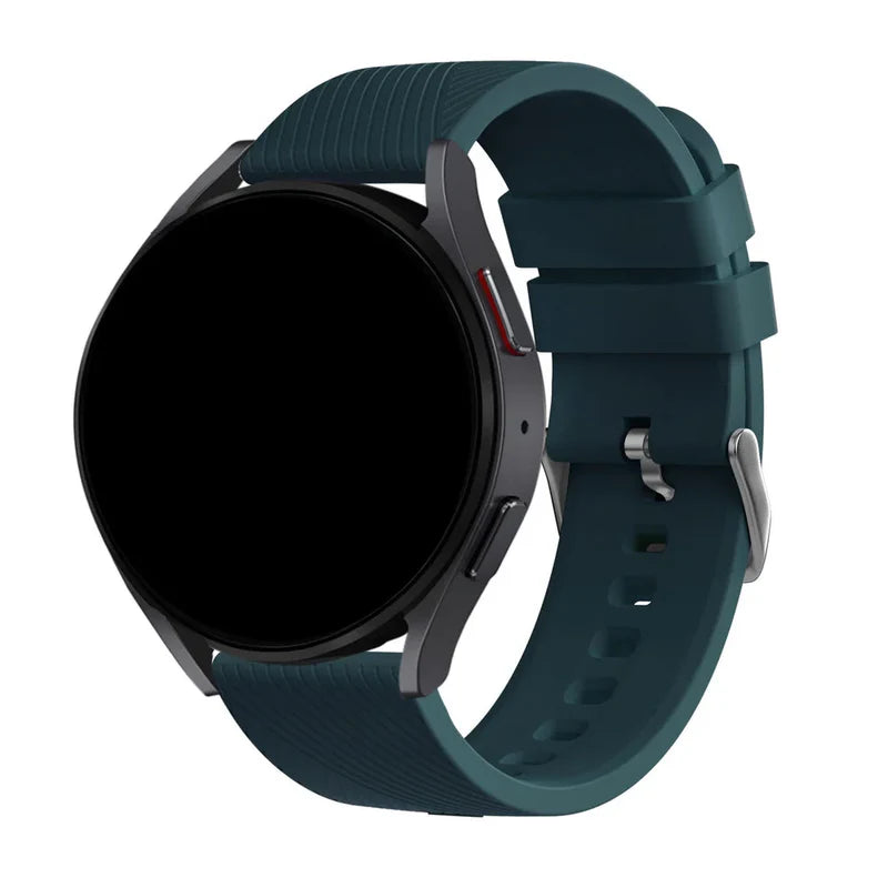 Bandz Huawei Watch GT 2 46mm Silikonarmband 'Deluxe' (Dunkelgrün)